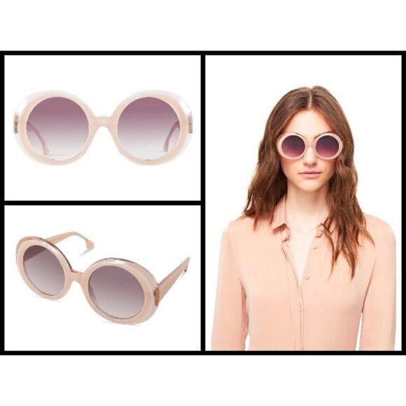 ?ALICE + OLIVIA? Mulholland Sunglasses ~ Blush main image 7